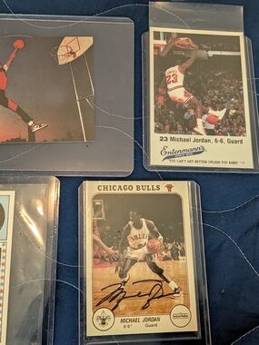 RARE Michael Jordan Reprint Lot X4!